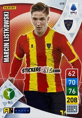 Sticker Marcin Listkowski - Calciatori 2022-2023. Adrenalyn XL - Panini