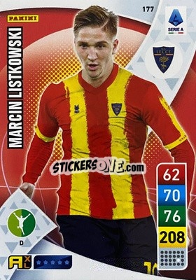 Cromo Marcin Listkowski - Calciatori 2022-2023. Adrenalyn XL - Panini