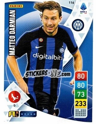 Cromo Matteo Darmian - Calciatori 2022-2023. Adrenalyn XL - Panini