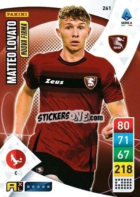 Cromo Matteo Lovato - Calciatori 2022-2023. Adrenalyn XL - Panini