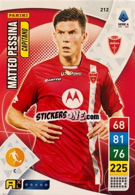 Sticker Matteo Pessina - Calciatori 2022-2023. Adrenalyn XL n. 212 - Panini