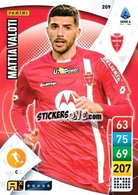 Sticker Mattia Valoti - Calciatori 2022-2023. Adrenalyn XL - Panini