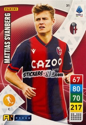Sticker Mattias Svanberg - Calciatori 2022-2023. Adrenalyn XL - Panini