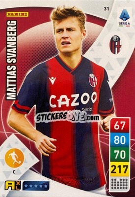 Cromo Mattias Svanberg - Calciatori 2022-2023. Adrenalyn XL - Panini