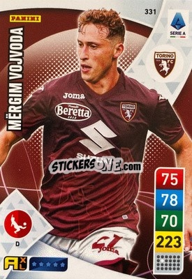 Figurina Mërgim Vojvoda - Calciatori 2022-2023. Adrenalyn XL - Panini