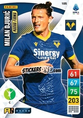 Sticker Milan Ðuric - Calciatori 2022-2023. Adrenalyn XL - Panini