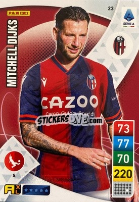 Cromo Mitchell Dijks - Calciatori 2022-2023. Adrenalyn XL - Panini