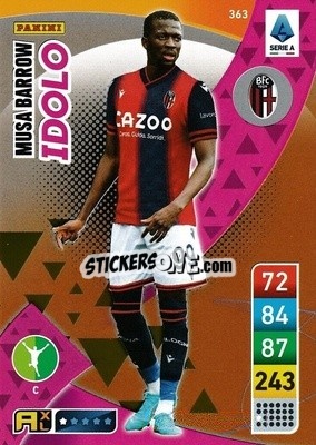 Sticker Musa Barrow - Calciatori 2022-2023. Adrenalyn XL - Panini