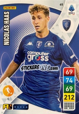 Sticker Nicolas Haas - Calciatori 2022-2023. Adrenalyn XL - Panini