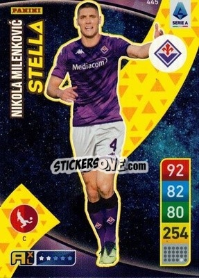 Sticker Nikola Milenković - Calciatori 2022-2023. Adrenalyn XL - Panini