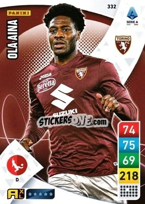 Cromo Ola Aina - Calciatori 2022-2023. Adrenalyn XL - Panini