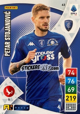 Cromo Petar Stojanović - Calciatori 2022-2023. Adrenalyn XL - Panini