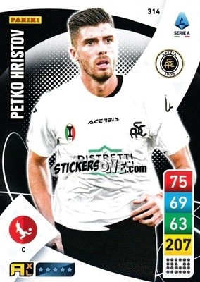 Cromo Petko Hristov - Calciatori 2022-2023. Adrenalyn XL - Panini