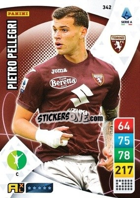 Figurina Pietro Pellegri - Calciatori 2022-2023. Adrenalyn XL - Panini