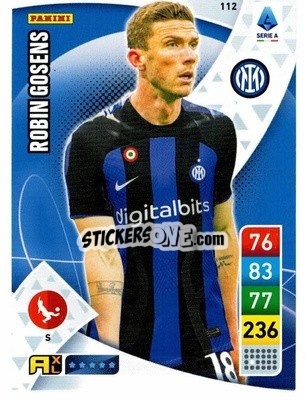 Sticker Robin Gosens - Calciatori 2022-2023. Adrenalyn XL n. 112 - Panini