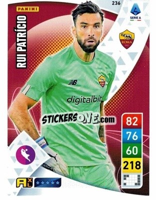 Sticker Rui Patrício - Calciatori 2022-2023. Adrenalyn XL n. 236 - Panini
