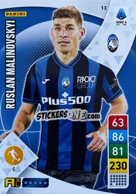 Figurina Ruslan Malinovskyi - Calciatori 2022-2023. Adrenalyn XL - Panini