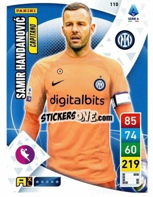 Figurina Samir Handanović - Calciatori 2022-2023. Adrenalyn XL - Panini