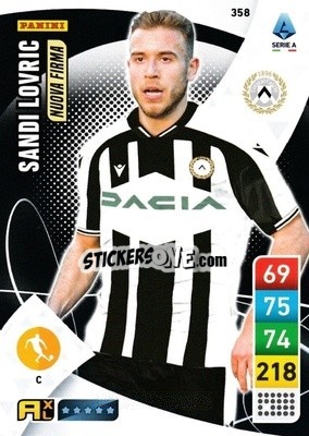 Cromo Sandi Lovrić - Calciatori 2022-2023. Adrenalyn XL - Panini