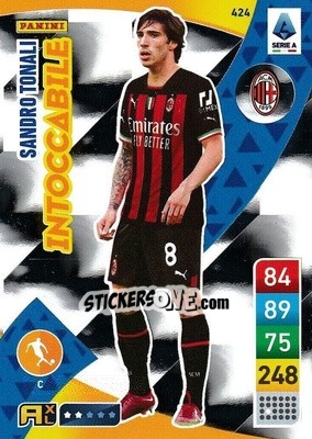 Sticker Sandro Tonali - Calciatori 2022-2023. Adrenalyn XL - Panini