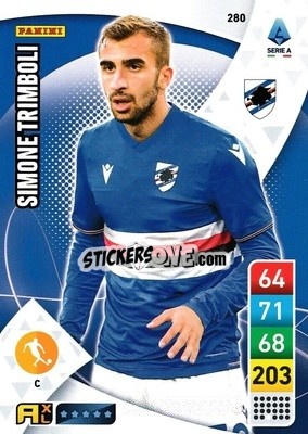 Figurina Simone Trimboli - Calciatori 2022-2023. Adrenalyn XL - Panini