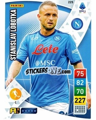 Sticker Stanislav Lobotka - Calciatori 2022-2023. Adrenalyn XL n. 225 - Panini