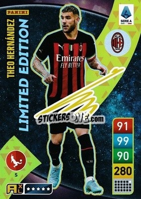 Sticker Theo Hernández - Calciatori 2022-2023. Adrenalyn XL n. LE-THE - Panini