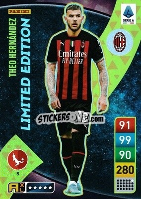 Sticker Theo Hernández - Calciatori 2022-2023. Adrenalyn XL n. LE-TH - Panini
