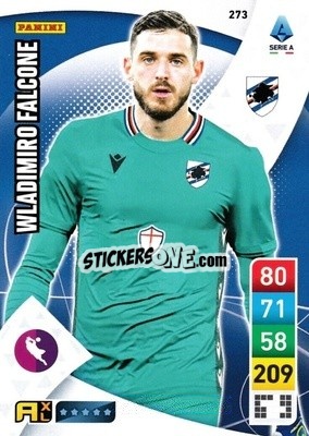 Sticker Wladimiro Falcone - Calciatori 2022-2023. Adrenalyn XL - Panini