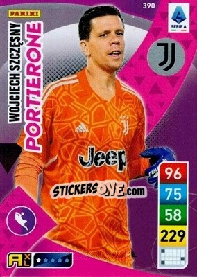 Sticker Wojciech Szczesny - Calciatori 2022-2023. Adrenalyn XL n. 390 - Panini