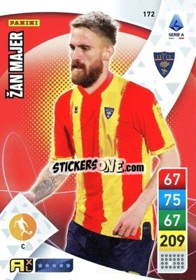 Figurina Zan Majer - Calciatori 2022-2023. Adrenalyn XL - Panini