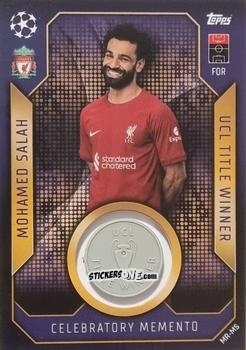 Sticker Mohammed Salah - UEFA Champions League & Europa League 2022-2023. Match Attax n. MR-MS - Topps
