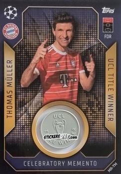 Sticker Thomas Muller - UEFA Champions League & Europa League 2022-2023. Match Attax n. MR-TM - Topps