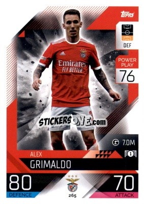 Figurina Alex Grimaldo - UEFA Champions League & Europa League 2022-2023. Match Attax - Topps