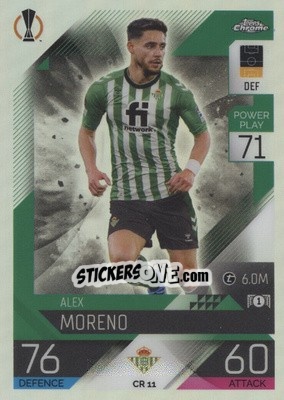 Figurina Alex Moreno - UEFA Champions League & Europa League 2022-2023. Match Attax - Topps