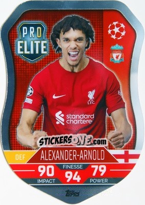 Sticker Alexander-Arnold - UEFA Champions League & Europa League 2022-2023. Match Attax n. SH2 - Topps