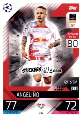 Sticker Angeliño  - UEFA Champions League & Europa League 2022-2023. Match Attax n. 237 - Topps