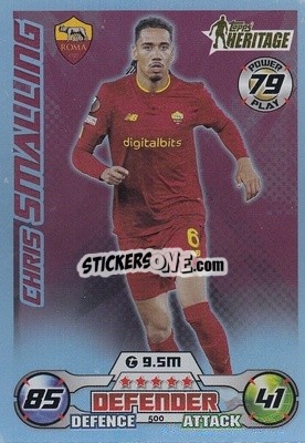 Sticker Chris Smalling - UEFA Champions League & Europa League 2022-2023. Match Attax n. 500 - Topps