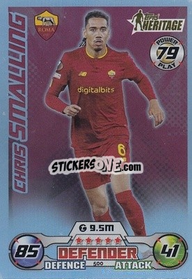 Figurina Chris Smalling - UEFA Champions League & Europa League 2022-2023. Match Attax - Topps