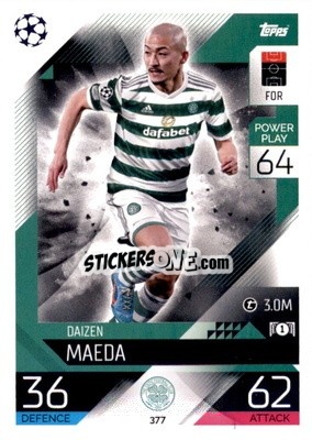 Figurina Daizen Maeda  - UEFA Champions League & Europa League 2022-2023. Match Attax - Topps