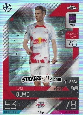 Sticker Dani Olmo - UEFA Champions League & Europa League 2022-2023. Match Attax n. CR9 - Topps