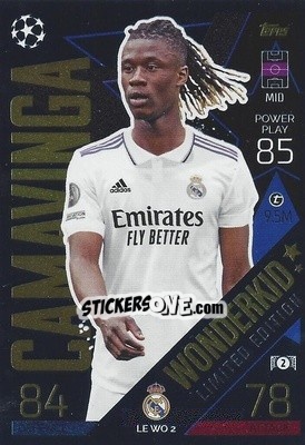 Cromo Eduardo Camavinga - UEFA Champions League & Europa League 2022-2023. Match Attax - Topps