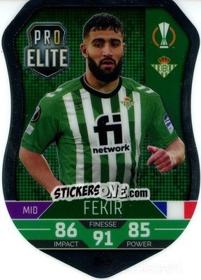 Sticker Fekir - UEFA Champions League & Europa League 2022-2023. Match Attax n. SH13 - Topps