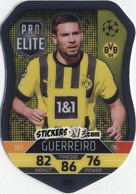 Sticker Guerreiro - UEFA Champions League & Europa League 2022-2023. Match Attax n. SH9 - Topps