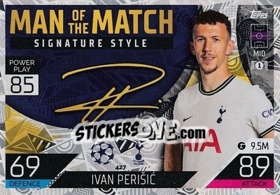 Figurina Ivan Perišić - UEFA Champions League & Europa League 2022-2023. Match Attax - Topps