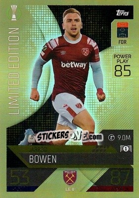 Sticker Jarrod Bowen - UEFA Champions League & Europa League 2022-2023. Match Attax n. LE8 - Topps