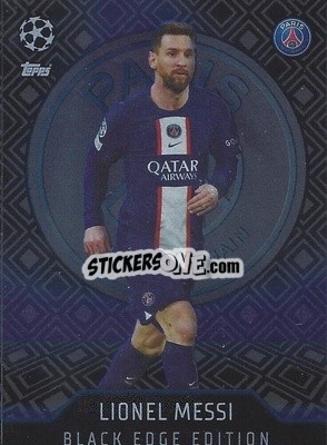 Sticker Lionel Messi - UEFA Champions League & Europa League 2022-2023. Match Attax n. 466 - Topps