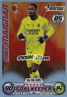 Cromo Mike Maignan - UEFA Champions League & Europa League 2022-2023. Match Attax - Topps