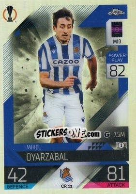 Cromo Mikel Oyarzabel - UEFA Champions League & Europa League 2022-2023. Match Attax n. CR12 - Topps