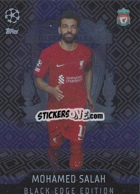 Sticker Mohamed Salah - UEFA Champions League & Europa League 2022-2023. Match Attax - Topps